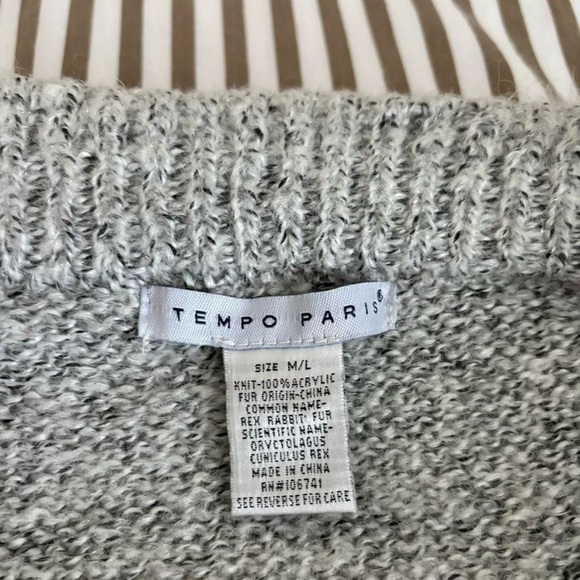 Vintage Rabbit Fur Lined Cardigan - Picture 6 of 6